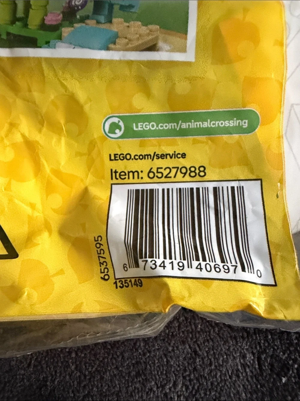 LEGO Animal Crossing Julian Beach Painting set 30703 NWT unopened